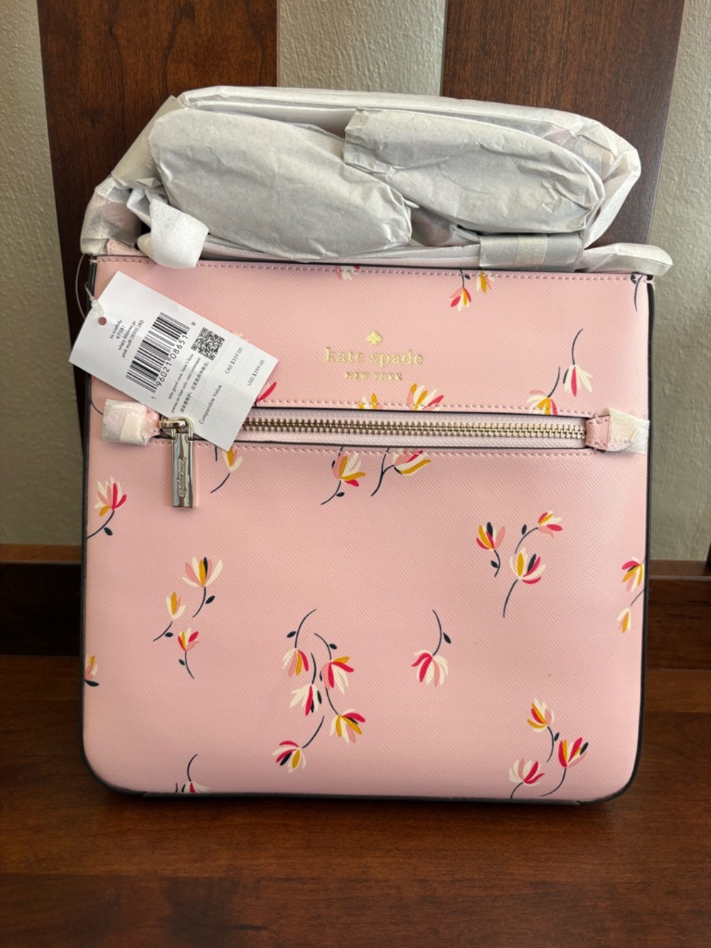 kate spade outlet Light Pink Floral Crossbody